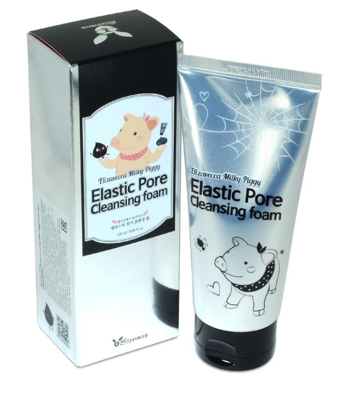 Elizavecca Пенка-маска для умывания ДРЕВЕСНЫЙ УГОЛЬ Milky Piggy Elastic Pore Cleansing Foam, 120 мл
Elizavecca Пенка-маска для умывания ДРЕВЕСНЫЙ УГОЛЬ Milky Piggy Elastic Pore Cleansing Foam, 120 мл