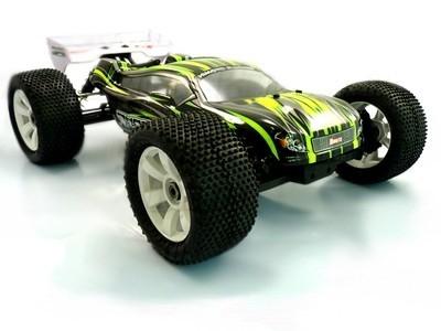 Радиоуправляемый трагги Himoto Ziege Mega Brushless 4WD RTR масштаб 1:8 2.4G - E8XTL (Черно-зеленый), Черный с зелеными полосками, Трагги
Радиоуправляемый трагги Himoto Ziege Mega Brushless 4WD RTR масштаб 1:8 2.4G - E8XTL (Черно-зеленый), Черный с зелеными полосками, Трагги