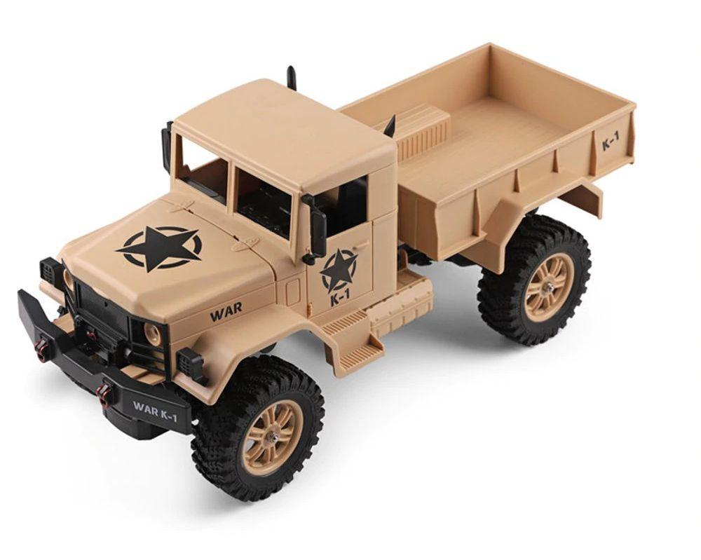 Радиоуправляемый внедорожник WL Toys Full-Scale Speed 1200G 4WD RTR 1:12 2.4G - WL124302 (Светло-коричневый)
Радиоуправляемый внедорожник WL Toys Full-Scale Speed 1200G 4WD RTR 1:12 2.4G - WL124302 (Светло-коричневый)