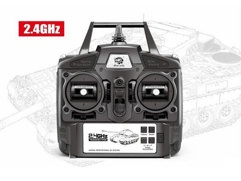 Радиоуправляемый танк Heng Long King Tiger ProV6.0 масштаб 1:16 2.4G - HL3888A-1P6.0
Радиоуправляемый танк Heng Long King Tiger ProV6.0 масштаб 1:16 2.4G - HL3888A-1P6.0