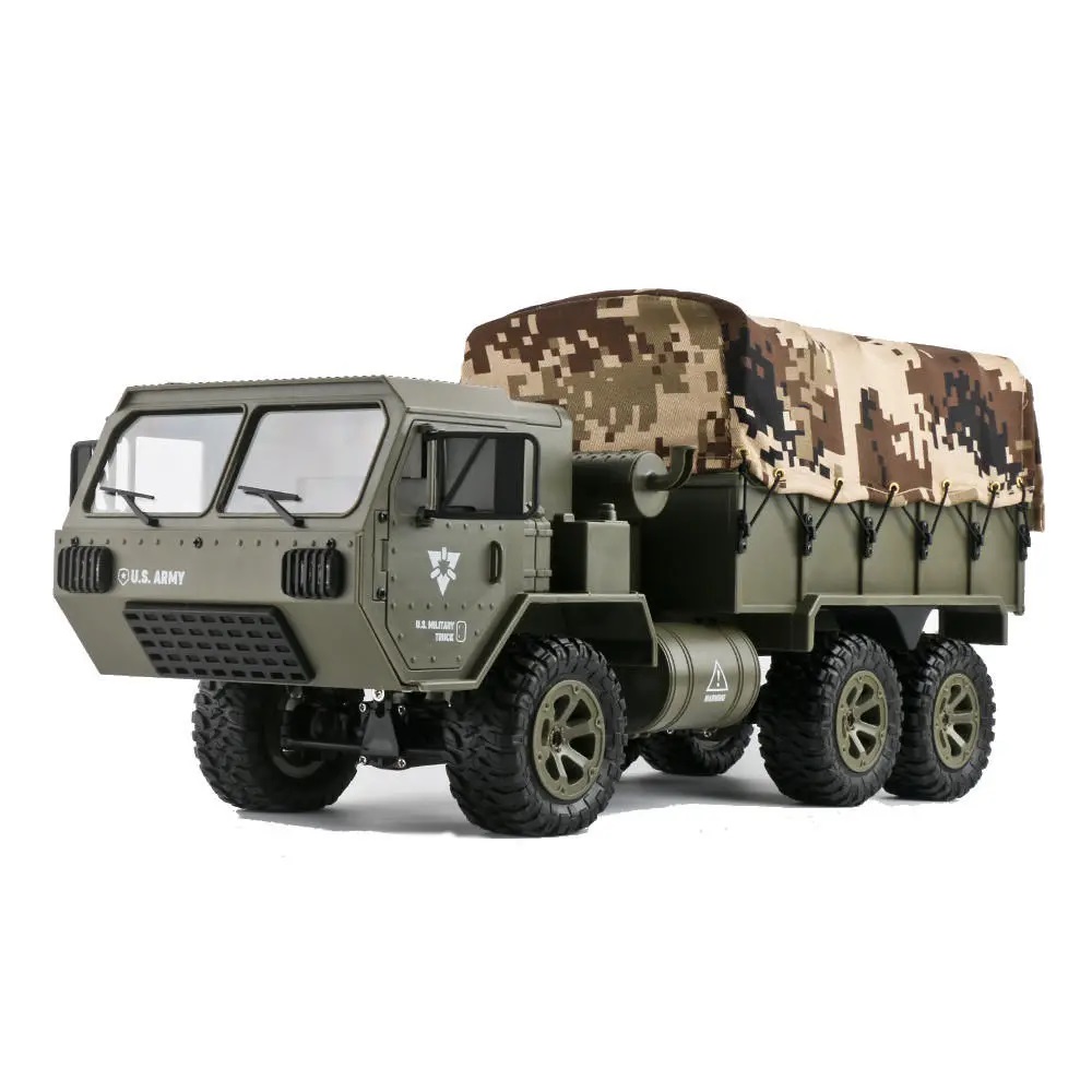 Радиоуправляемая машина Heng Long американский военный грузовик 6WD RTR масштаб 1:16 2.4G - FY004A-1
Радиоуправляемая машина Heng Long американский военный грузовик 6WD RTR масштаб 1:16 2.4G - FY004A-1