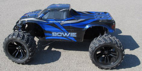 Р/У Монстр Himoto Bowie Brushless 4WD 2.4GHz 1/10 RTR + Li-Po и З/У (Синий), Монстр-трак
Р/У Монстр Himoto Bowie Brushless 4WD 2.4GHz 1/10 RTR + Li-Po и З/У (Синий), Монстр-трак