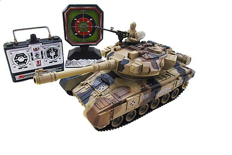 Радиоуправляемый танковый бой с мишенью Household Russia T-90 - YH4101D-5 (Базовый), Танковый бой
Радиоуправляемый танковый бой с мишенью Household Russia T-90 - YH4101D-5 (Базовый), Танковый бой