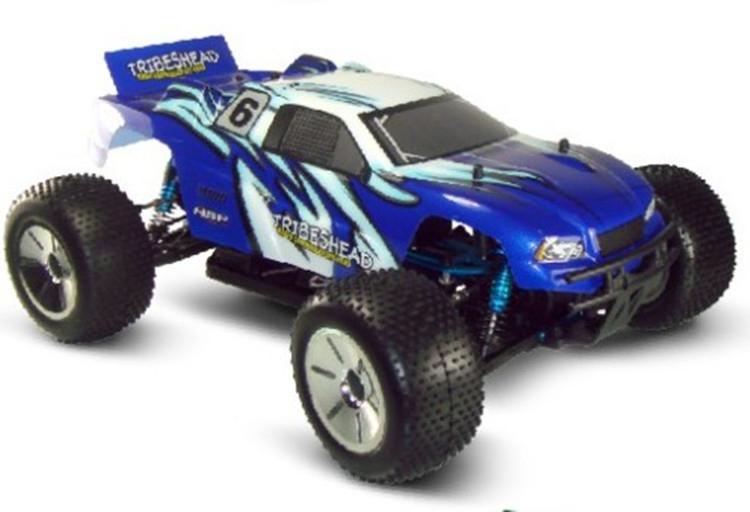 

Р/У Трагги HSP Tribeshead PRO 4WD 1:10 2.4G - 94124NTOP (#12417 Синий-Белый), Бело - синий, Трагги