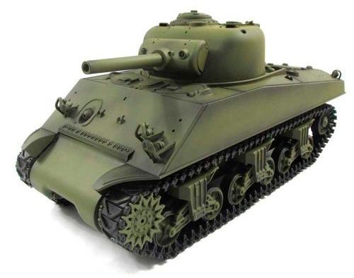 

Радиоуправляемый танк Heng Long U.S. M4A3 Sherman масштаб 1:16 40Mhz - 3898-1, M4A3 Sherman