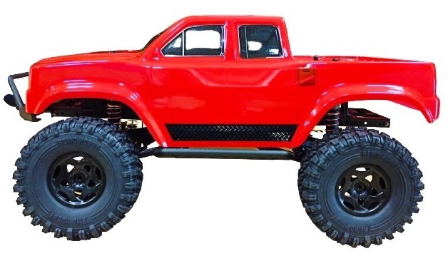 Радиоуправляемый краулер Remo Hobby Trial Rigs Truck 4WD 2.4G 1/10 RTR – RH10275 (Красный)
