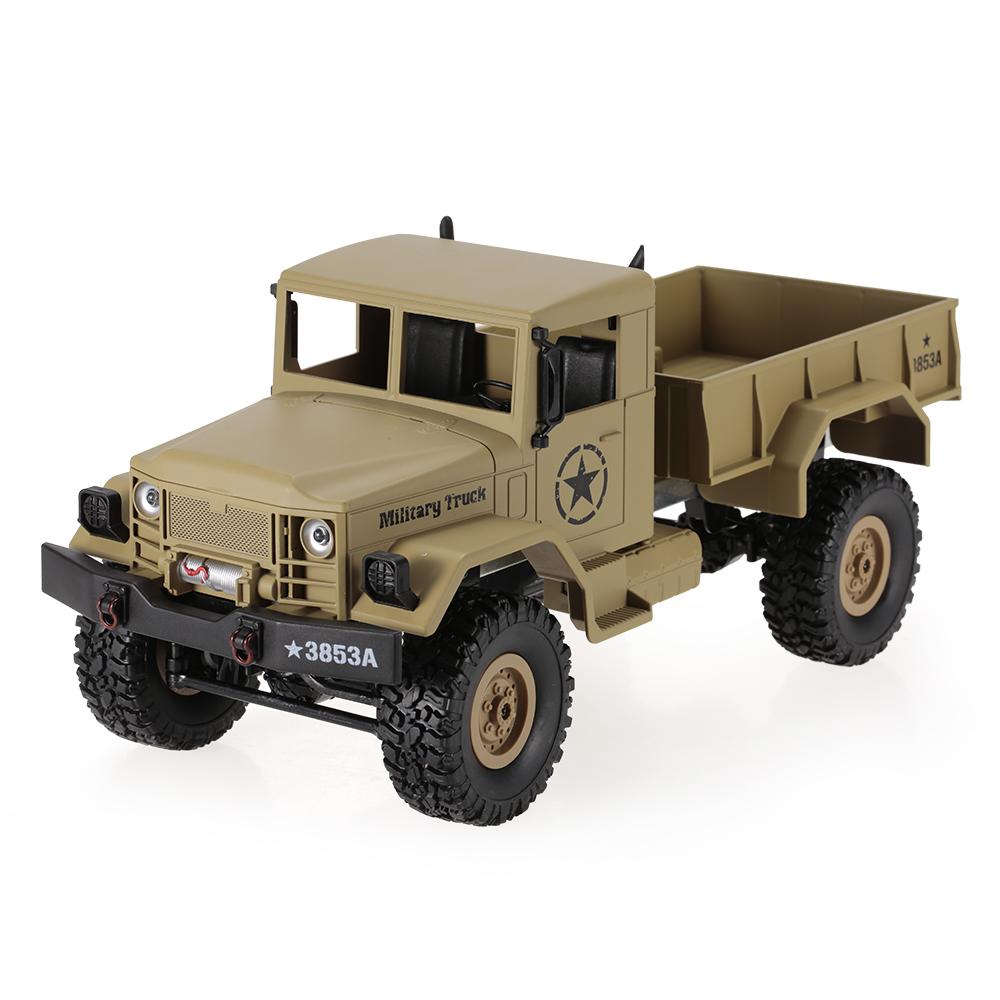 

Радиоуправляемый военный грузовик HENG LONG Rock Crawler Army Car 4WD масштаб 1:16 2.4G - 3853A (Базовый), Спецтехника