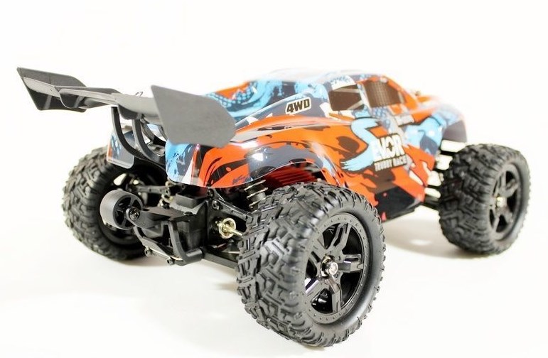 Радиоуправляемый трагги Remo Hobby S-EVOR 4WD RH1661 2.4G 1:16 RTR (Красный)