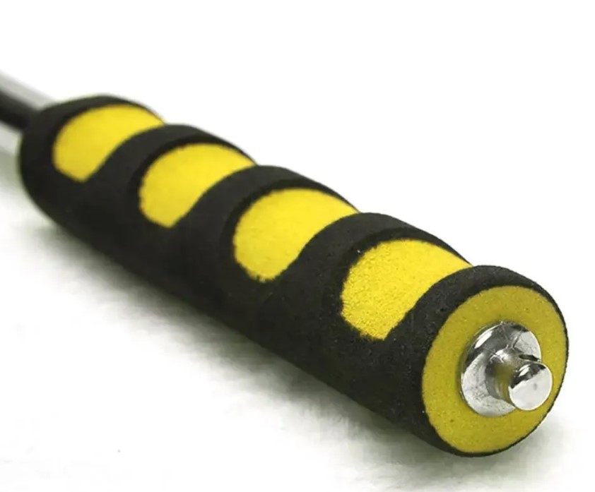 Флагшток древко для флага выдвижной телескопический 140см (Желтый)