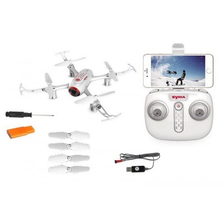 Радиоуправляемый квадрокоптер SYMA X22SW RTF 2.4G (Белый)