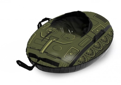 Тюбинг овальный с камерой (МАШИНКА COMFORT танк)