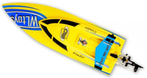 

Радиоуправляемый катер WLToys FreeDom Finder - WL911 (Желтый), Катер