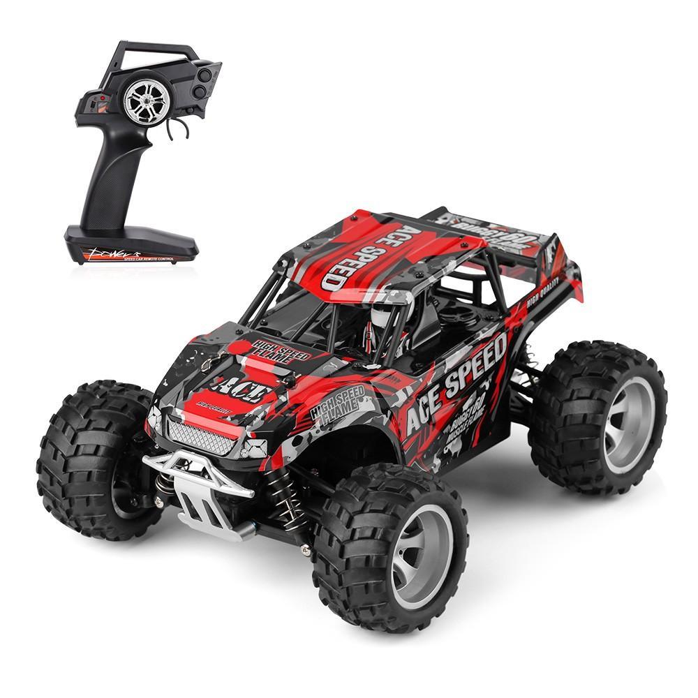 

Р/У монстр WL Toys 4WD RTR масштаб 1:18 2.4G - WLT-18404 (Красный), Монстр-трак