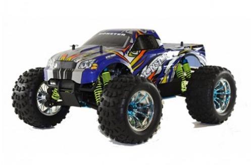 

Радиоуправляемый монстр HSP CrazyIst PRO 4WD RTR + Li-Po масштаб 1:10 94211PRO (синий), Монстр-трак