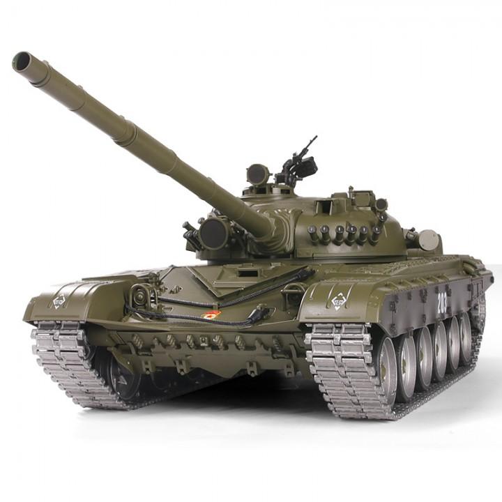 

Pадиоуправляемый танк Heng Long 1:16 Т-72 2.4G RTR - 3939-1Pro V6.0