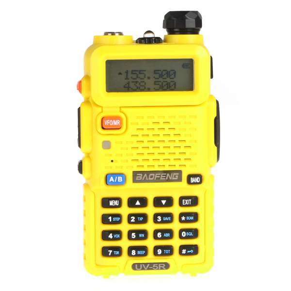 

Радиостанция Baofeng UV-5R (желтая), Желтый, UV-5R