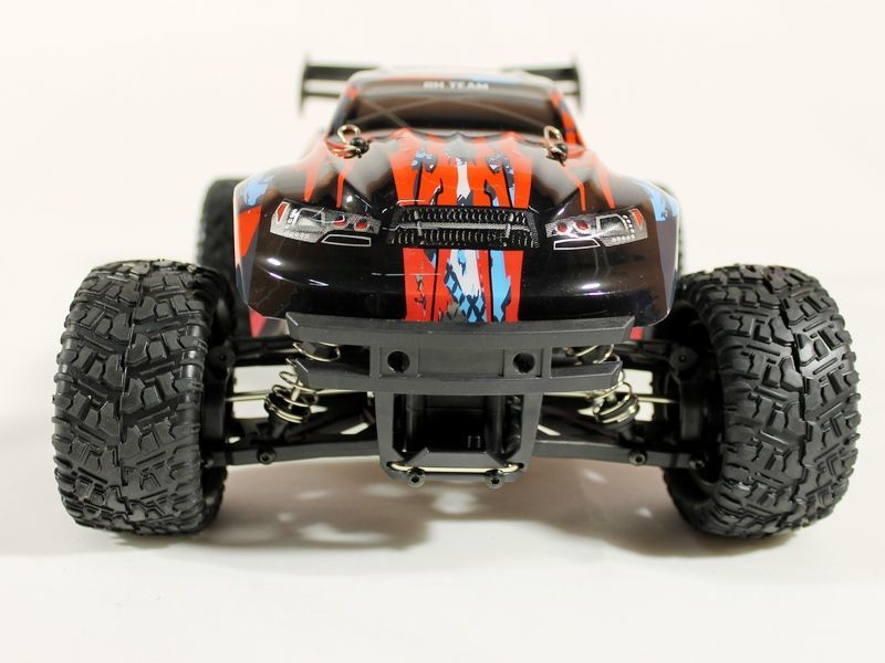 Р/У трагги Remo Hobby S-EVOR Brushless 4WD 2.4G 1/16 RTR + Li-Po и З/У (Красный)