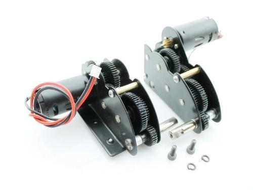 Редуктора Taigen стальные, 4в1, 18kRPM, для танков Tiger 1 (plastic), Panther A с подшипниками и моторами(380)Panther TG120270