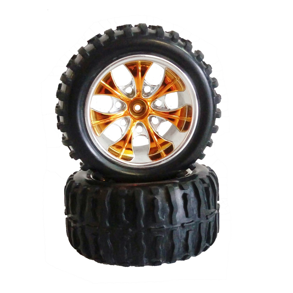 

Колеса HSP 2шт. в сборе 1:10 HSP08008N+08044PG