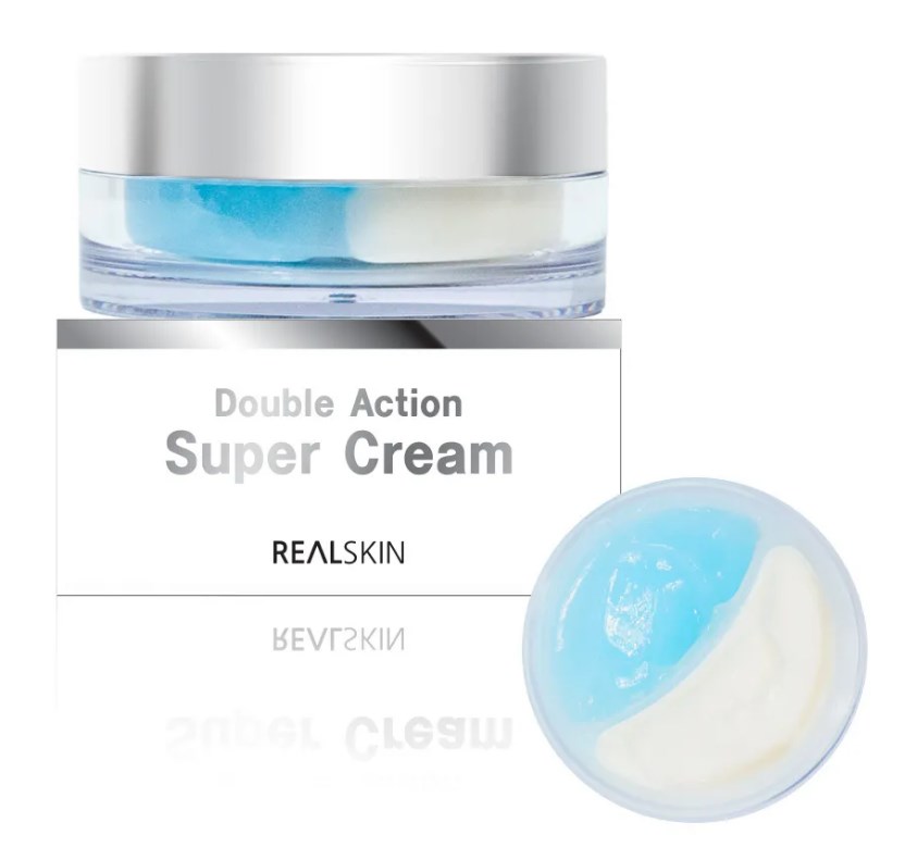 [REALSKIN] Крем для лица ДВОЙНОЙ Double Action Super Cream, 100 гр