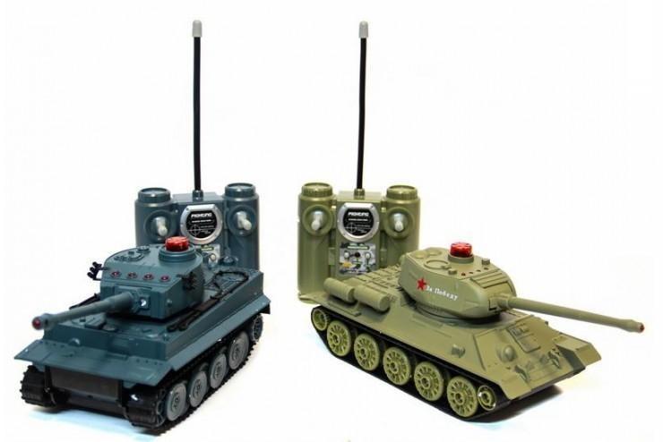 

Радиоуправляемый танковый бой Huan Qi 1:32 2.4G HQ555, Танковый бой