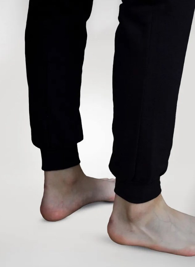 Белье нательное мужское с начесом (Черный, 44)