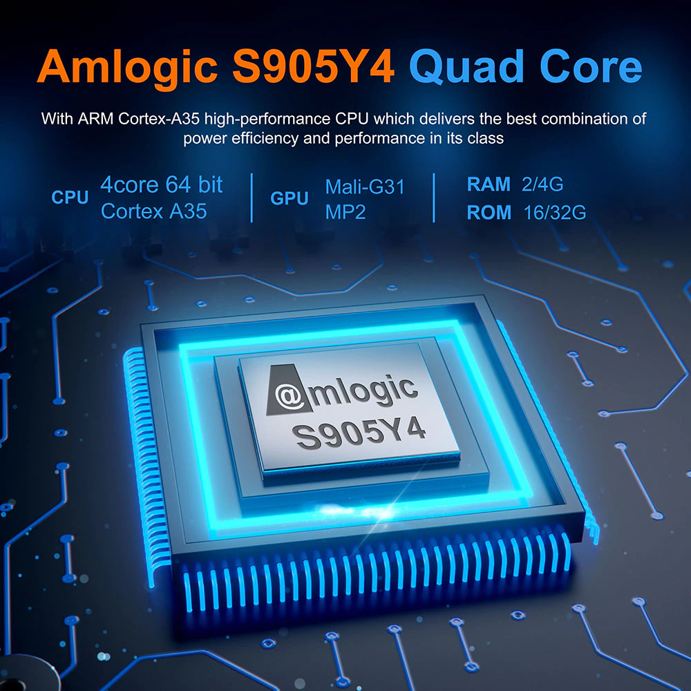 Андроид ТВ приставка DGMedia X98 S500 Amlogic S905Y4 (2/16)
