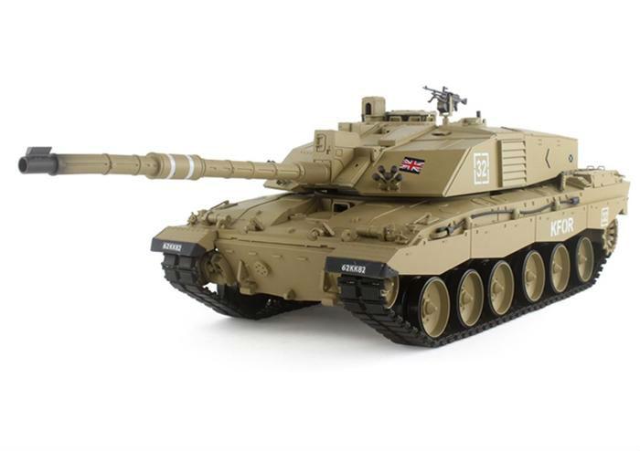 

Радиоуправляемый танк British Challenger 2 2.4GHz масштаб 1:16 – HL3908-1 V5.3