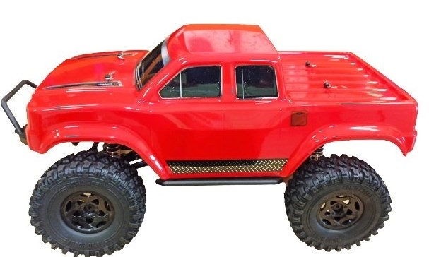 Радиоуправляемый краулер Remo Hobby Trial Rigs Truck 4WD 2.4G 1/10 RTR – RH10275 (Красный)