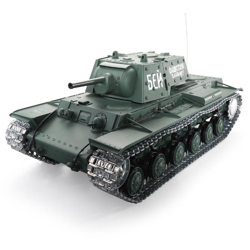 

Pадиоуправляемый танк Heng Long 1:16 КВ-1 2.4G RTR - 3878-1 V6.0