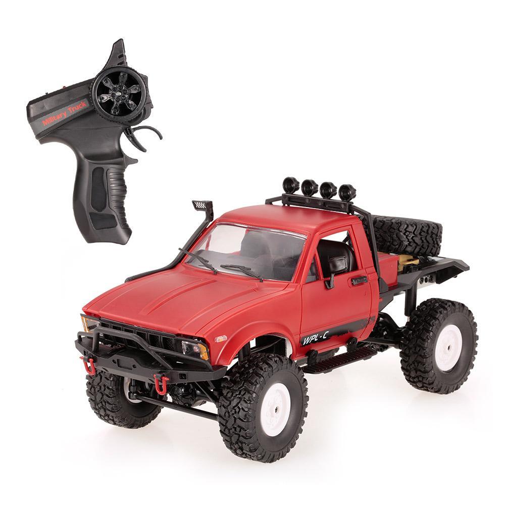 

Радиоуправляемый краулер 4WD RTR 1:16 2.4G – WPLC-14 (Красный)