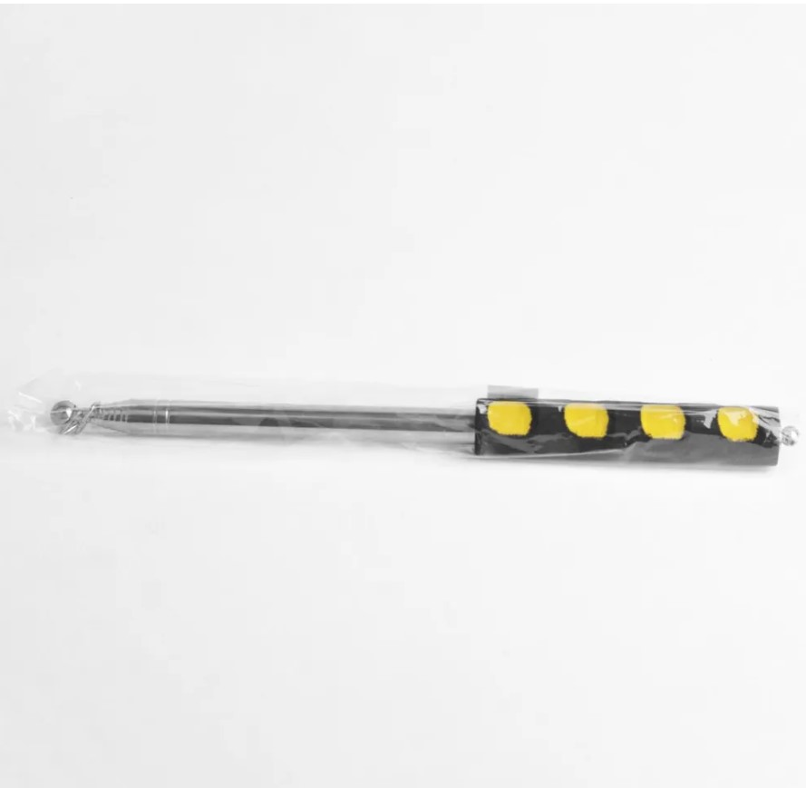 Флагшток древко для флага выдвижной телескопический 140см (Желтый)