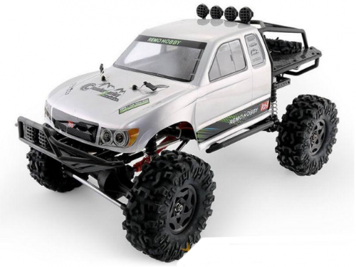 

Р/У Краулер Remo Hobby Trial Rigs Truck 4WD 2.4G 1/10 RTR + NiMh и З/У RH1093-ST (Белый), Краулер