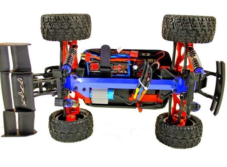 Радиоуправляемая трагги Remo Hobby S EVO-R Brushless UPGRADE 4WD 2.4G 1/16 RTR-RH1665UPG (Красный)