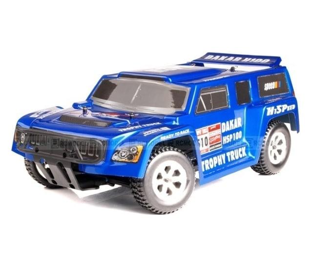 

Радиоуправляемый монстр HSP Trophy Truck Dakar H100 4WD RTR масштаб 1:10 2.4G - 94128PRO, Монстр-трак
