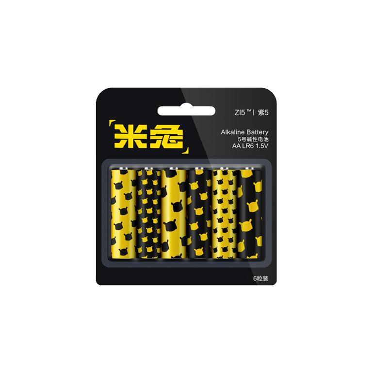 Батарейки алкалиновые Xiaomi ZMI AA516 (6 шт, AA) Color (Базовый)