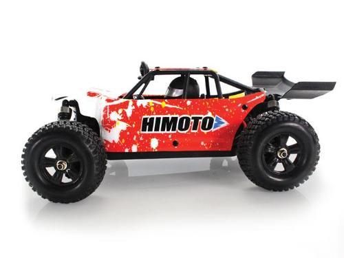 

Р/У Багги Himoto Barren 4WD 2.4GHz 1/18 RTR + Ni-Mh и З/У (Красный), Багги