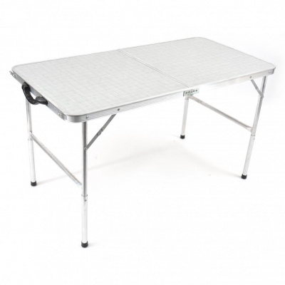 Стол складной влагозащищенный стальной 60x120x67 см - TABS-03 (белый)
