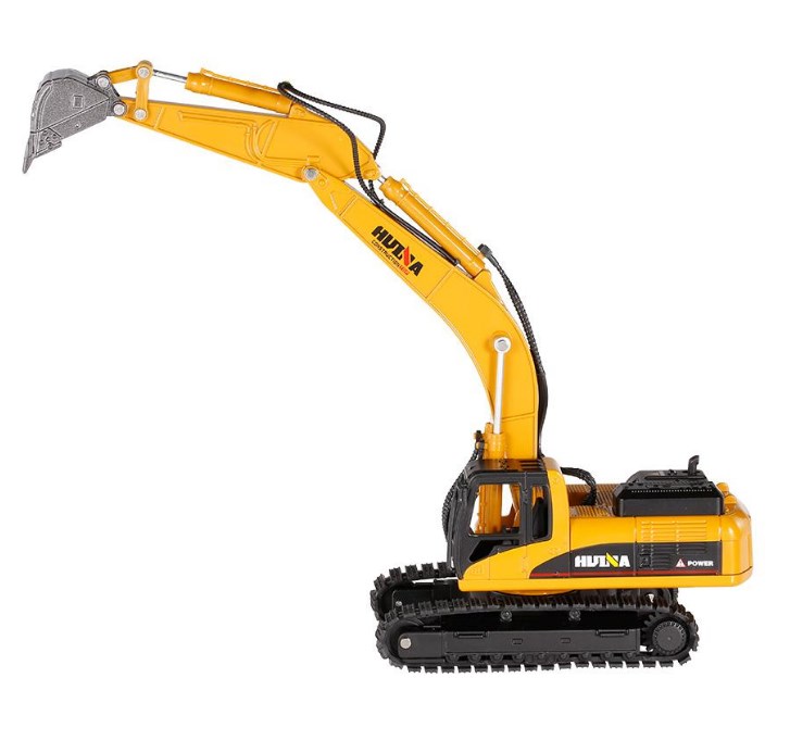 Металлический экскаватор HUI NA TOYS масштаб 1:50 - HN1711