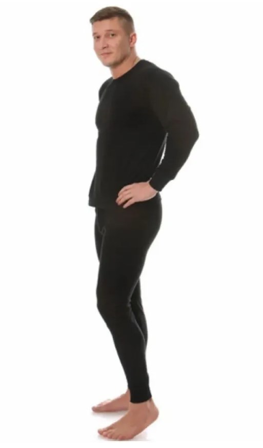 Термобелье мужское комплект Pesail (Черный, L)