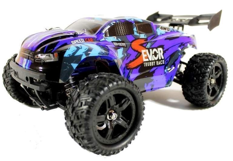 

Радиоуправляемая трагги Remo Hobby S EVO-R UPGRADE 4WD 2.4G 1/16 RTR-RH1661UPG (Синий), S EVO-R