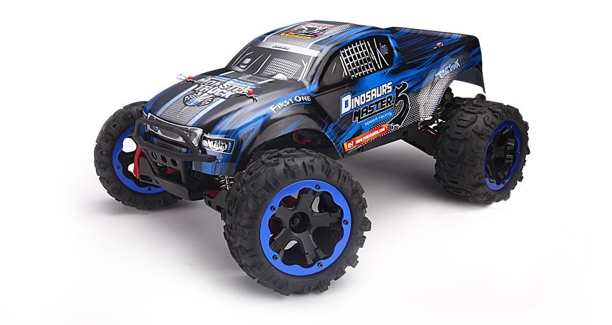 

Радиоуправляемый монстр Remo Hobby Dinosaurs Master 5 4WD RTR масштаб 1:8 2.4G - RH8036 (Синий), Монстр-трак