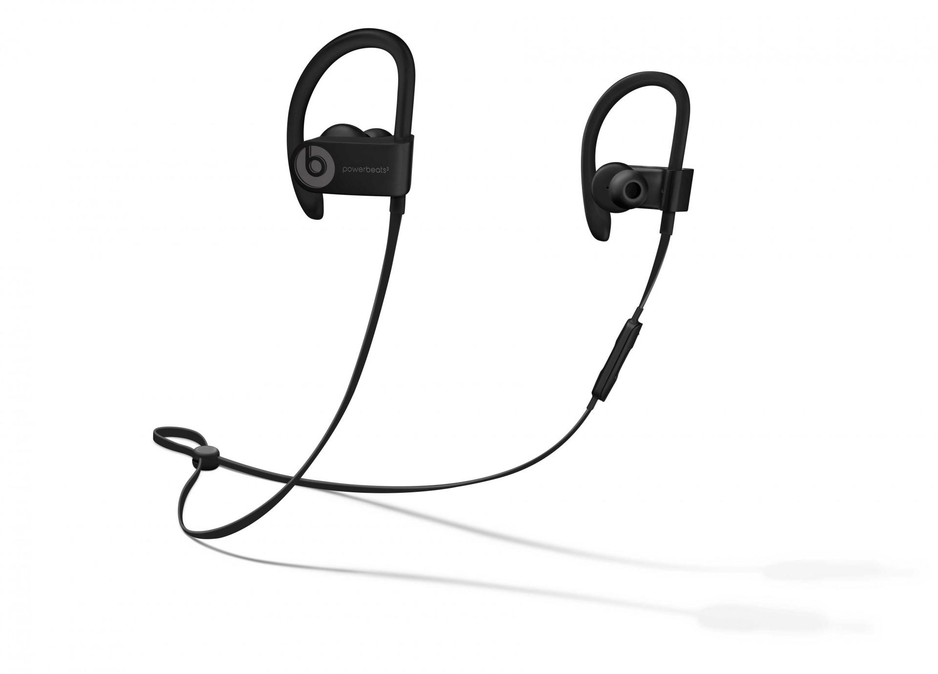 Беспроводные наушники-гарнитура Beats Powerbeats3 Wireless Earphones ML8V2ZM/A (Чёрный)