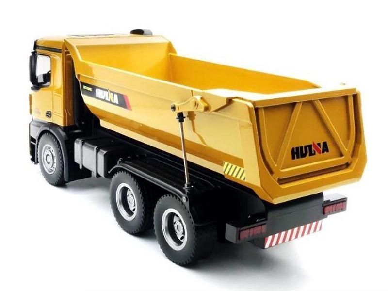 Радиоуправляемый самосвал HUI NA TOYS 2.4G 10CH масштаб 1:14 RTR - HN1582 (Желтый)