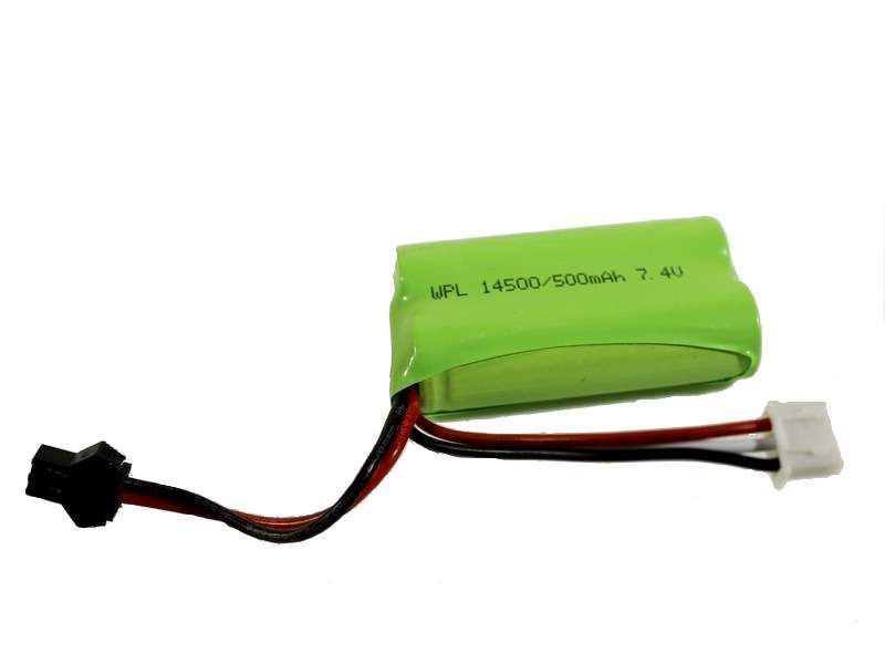 Аккумулятор WPL Li-Ion 7.4V 500mAh - ABC024