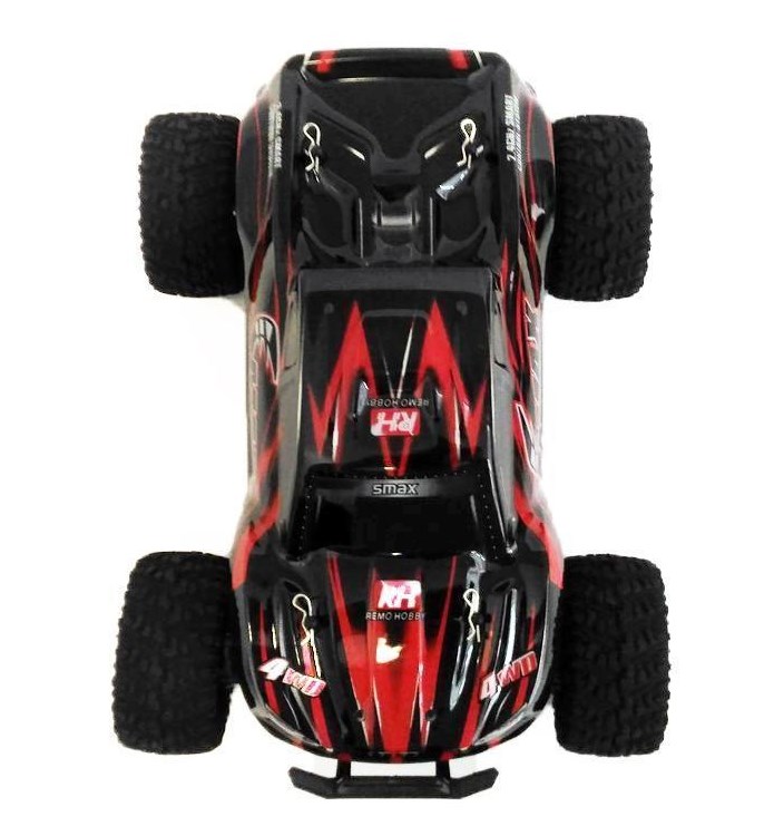 Внедорожник Remo Hobby Smax Brushless 4WD RTR Б/К масштаб 1:16 RH1635 (Красный)