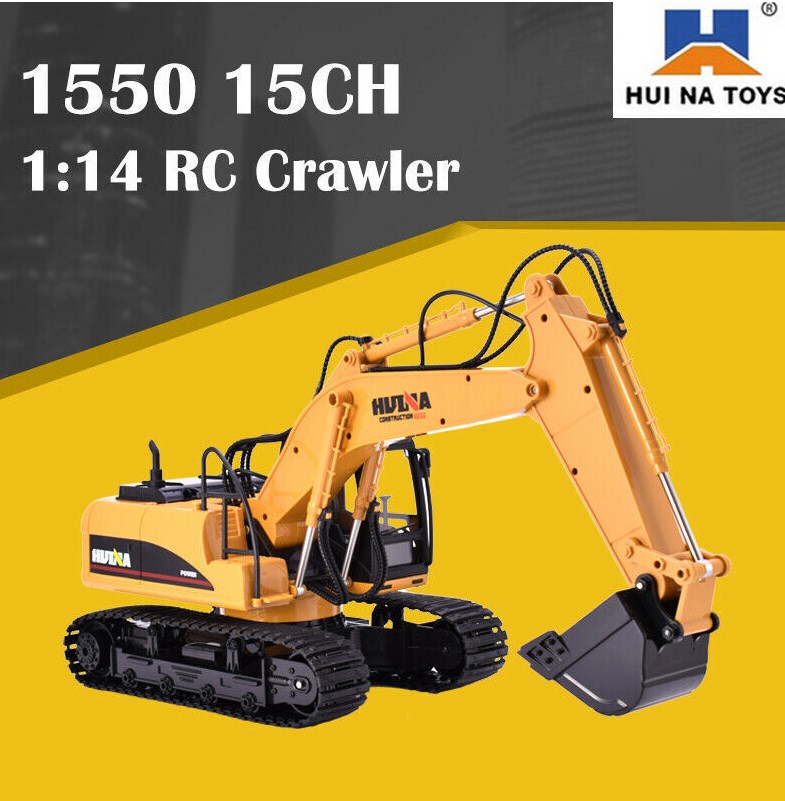 Радиоуправляемый экскаватор HUI NA TOYS масштаб 1:14 2.4G - HN1550 (Базовый)