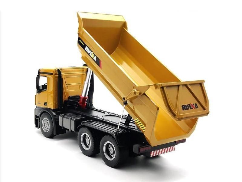 Радиоуправляемый самосвал HUI NA TOYS 2.4G 10CH масштаб 1:14 RTR - HN1582 (Желтый)