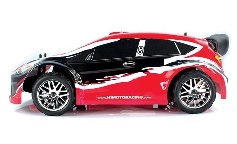 

Модель раллийного автомобиля Himoto Rally X10BL 4WD RTR масштаб 1:10 2.4G - HI4118BL, Легковой автомобиль