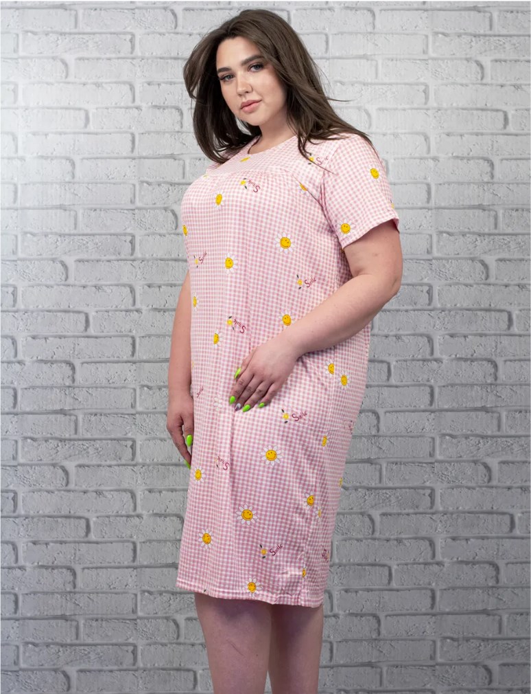 

Туника апельсины (Серый, oversize)